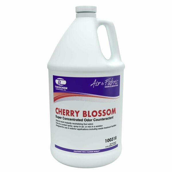 Theochem CHERRY BLOSSOM - 4/1GL CASE, Concentrated  Odor Counteractant, 4PK 100318-99990-7G